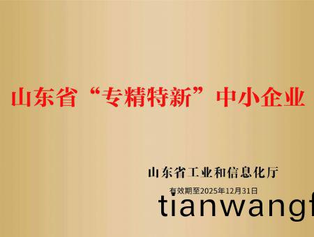 點(diǎn)擊(ji)査(zha)看詳(xiang)細(xi)信(xin)息<br>標(biao)題：山(shan)東(dong)省“專(zhuān)精特新(xin)”中(zhong)小企(qi)業(yè)(ye) 閲讀(du)次(ci)數：3054